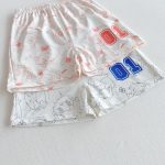 【73-120cm】セットアップ カートゥーン ノースリープ キャミ2点セット - 画像 (19)
