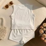 【80-130cm】セットアップ キッズ服 スポーツ ウェアベスト&ショートパン2点セット - 画像 (14)