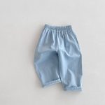 【80-130cm】セットアップ キッズ服 ノースリーブ デニム - 画像 (11)