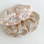 【66-100cm】セットアップ ベビー フリル襟トップス&フラワーパンツ - 画像 (16)