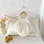 【66-90cm】ロンパース ベビー 蝶結び プリンセス - 画像 (6)
