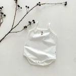 【66-90cm】ロンパース ベビー チェックor小花柄 キャミソール - 画像 (26)
