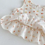 【73-120cm】セットアップ ベビー 小花柄orドット - 画像 (7)