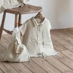 【66-90cm】ロンパース ベビー コットンシワ加工 半袖 折り襟 - 画像 (17)