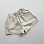【80-130cm】ショートパンツ キッズ服 レトロ 5色選べる - 画像 (16)