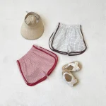 【73-100cm】ショートパンツ ベビー チェック 履きやすい - 画像 (24)