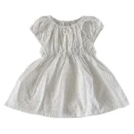 【73-100cm】ワンピース ベビー パフスリーブ ドット - 画像 (15)