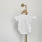 【66-90cm】ロンパース ベビー 韓国風 無地 シンプル - 画像 (15)