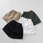 【80-130cm】ショートパンツ キッズ服 ユニセックス 合わせやすい - 画像 (9)