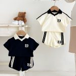 【80-130cm】セットアップ ベビー スポーティー 23ロゴ - 画像 (5)