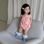 【66-90cm】ロンパース ベビー 韓国風 チューリップ - 画像 (3)