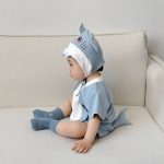 【66-90cm】ロンパース ベビー サメ 変装 かわいい - 画像 (7)