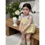 【66-100cm】ロンパース ベビー 韓国風 肩リボン - 画像 (9)