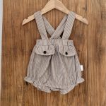 【66-90cm】サロペットロンパース ベビー ダブル ポケット - 画像 (14)