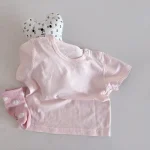 【66-100cm】Tシャツ ベビー うさぎor熊柄orノーカラー - 画像 (28)