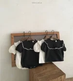 【66-90cm】ロンパースorトップス ベビー 韓国風 フリル襟 - 画像 (21)