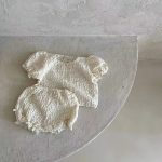 【66-90cm】ロンパースorセットアップ ベビー 柔らか ナチュラル - 画像 (6)