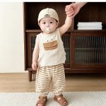 【73-120cm】トップス ベビー 可愛い アヒル
