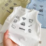 【73-100cm】ベスト ベビー アイコン柄 タンクトップ - 画像 (16)