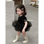 【73-110cm】ロンパース シンプル メッシュ おしゃれ - 画像 (14)