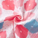 【66-90cm】ロンパース ピンク フラワー リボン ベビー服 - 画像 (9)