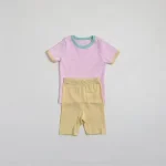 【73-100cm】セットアップ ベビー 韓国風 バイカラー - 画像 (7)