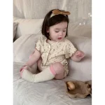 【73-110cm】セットアップ ベビー フリル 小花柄 - 画像 (7)