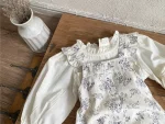 【66-90cm】ロンパース ベビー 小花柄 サロペット - 画像 (19)