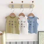 【73-100cm】ベスト ベビー アイコン柄 タンクトップ - 画像 (10)