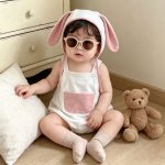 【66-90cm】ロンパース ベビー 可愛い 帽子付き - 画像 (3)