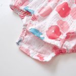 【66-90cm】ロンパース ピンク フラワー リボン ベビー服 - 画像 (11)