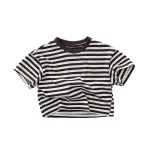 【80-130cm】Tシャツ ベビー ボーダー 通園・お出かけに - 画像 (8)