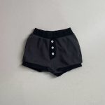 【73-100cm】セットアップ ベビー ボーダーキャミソール&ショートパンツ - 画像 (15)