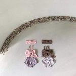 【66-90cm】水着 ベビー ビッグリボン・花柄セパレート スイムウェア - 画像 (2)