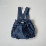 【66-90cm】サロペットロンパース ベビー ダブル ポケット - 画像 (8)