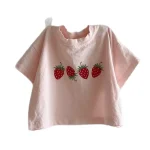 【73-100cm】Tシャツ ベビー イチゴ柄 シンプル - 画像 (17)