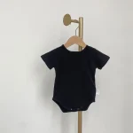 【66-90cm】ロンパース ベビー 韓国風 無地 シンプル - 画像 (8)