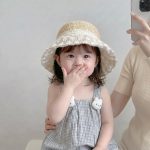 【GOODS】蝶結び 麦わら 帽子 かわいい