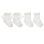 【GOODS】2足セット ソックス 無地 フリル - 画像 (7)