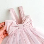 【66-90cm】ロンパース ベビー リボン ワンピース風 - 画像 (27)