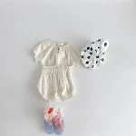 【73-100cm】セットアップ ベビー 韓国風 小花柄 - 画像 (5)