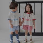 【73-120cm】ショートパンツ ベビー ギンガム チェック ウエストゴム - 画像 (10)