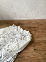 【66-90cm】ロンパース ベビー 小花柄 サロペット - 画像 (30)
