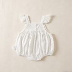 【66-90cm】ロンパース ベビー 可愛い フリル ドット - 画像 (5)