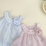 【73-120cm】セットアップ 女の子 ローズ メッシュ - 画像 (11)