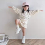 【73-120cm】ショート パンツ ベビー 韓国風 ドット - 画像 (3)