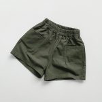 【80-130cm】ショートパンツ キッズ服 レトロ 5色選べる - 画像 (18)