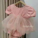 【73-110cm】ロンパース シンプル メッシュ おしゃれ - 画像 (8)