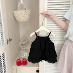 【73-120cm】トップスorドレス ベビー ブラック スリップ - 画像 (6)