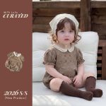 【66-90cm】ロンパース ベビー レトロ プリンセス - 画像 (4)